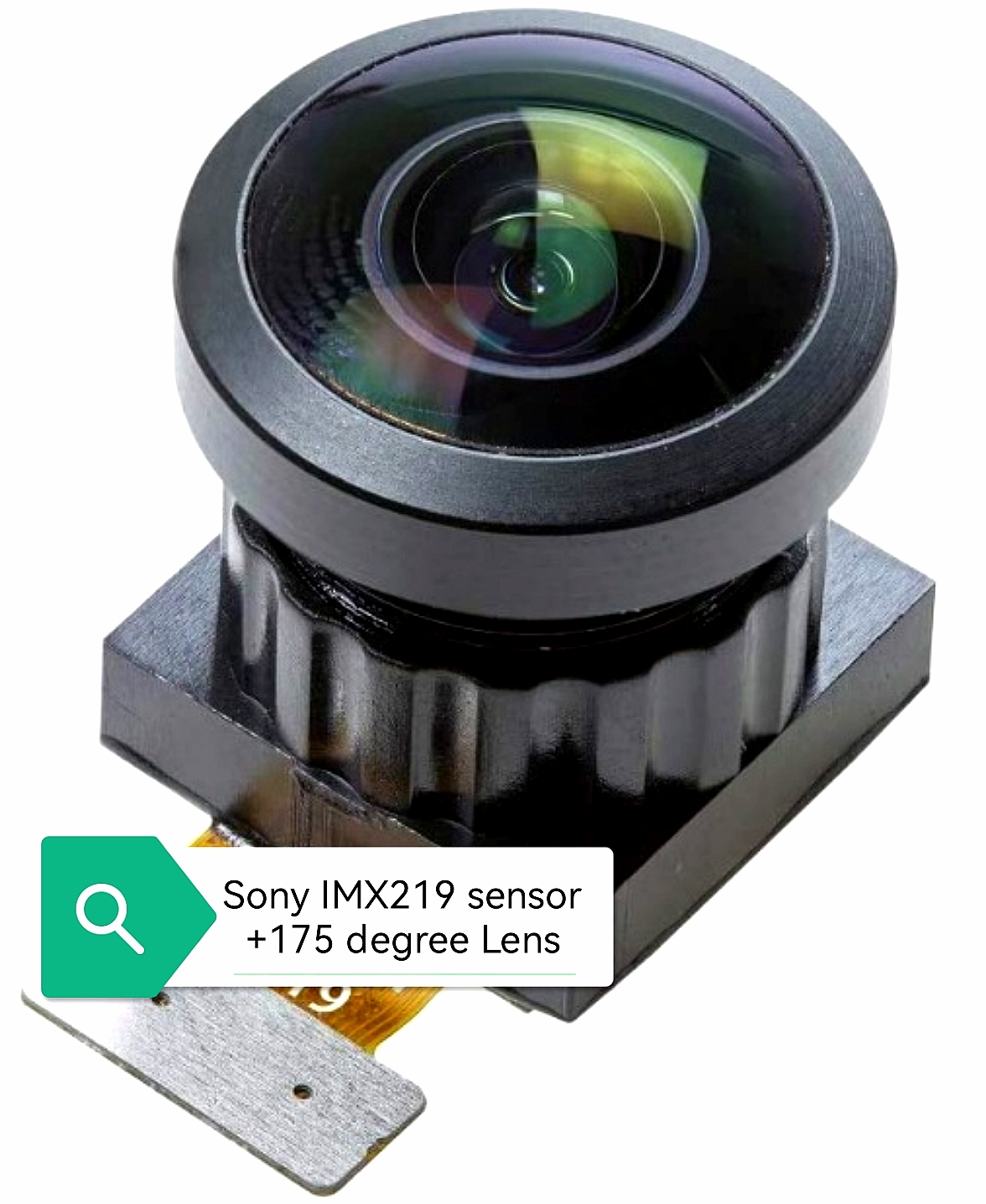 8MP 광각 카메라 모듈, 175도 FoV 대각선의 IMX219 센서