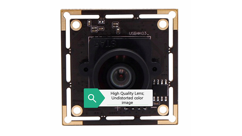 4K 광각 카메라 모듈, 120도 FoV 대각선의 IMX415 센서
